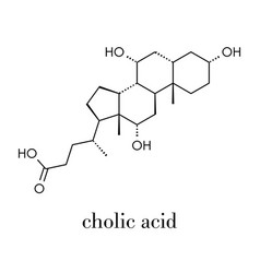 Bile Acid Cholic Acid Cholate Molecule Cholic