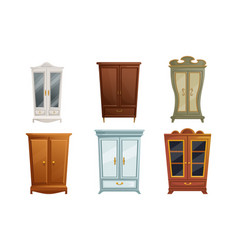 Collection Of Different Cabinets And Cupboards