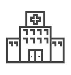 Hospital Building Icon