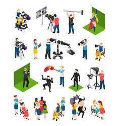 Cinematography Isometric People