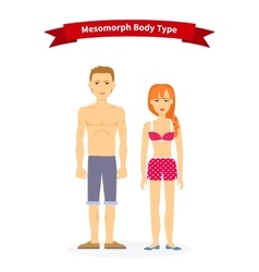 Mesomorph Body Type Woman And Man