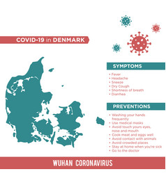 Denmark Europe Country Map Covid-29 Corona Virus