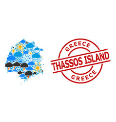 Weather Pattern Map Thassos Island