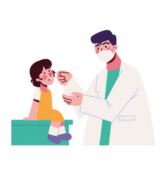 Doctor With Patient Girl