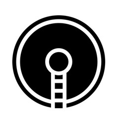 Sewage Treatment Plant Glyph Icon