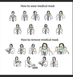 How To Wear Medical Mask And To Remove