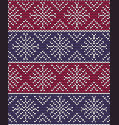 Knitted Seamless Pattern Background