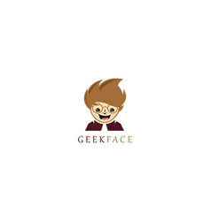 Geek Logo Template With A Mascot