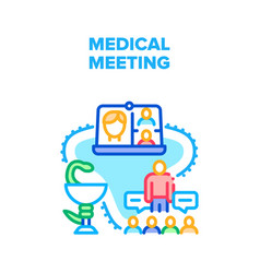 Medical Meeting Concept Color