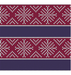 Knitted Seamless Pattern Background