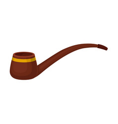 Smoking Pipe With A Curved Arc Mouthpiece