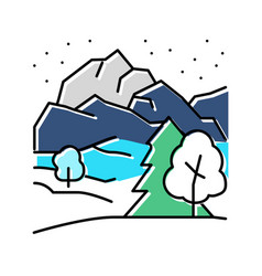 Nature Winter Color Icon