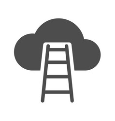 Career Ladder To Sky Icon