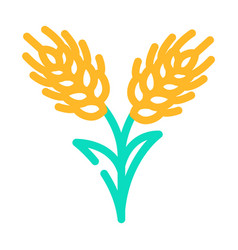 Rye Plant Food Color Icon