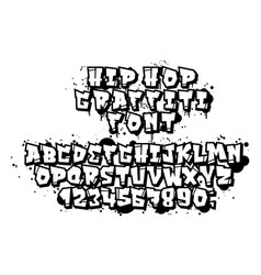 Graffiti And Hip Hop Font 90s Style