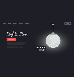 Lights Store Online Shop Selling Lamps In Web