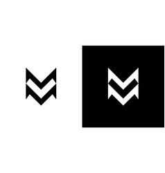 Modern And Sophisticated Mm Logo Design