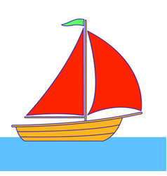 Sailing Boat Icon