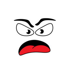 Smile Emoticon Angry Grumpy Face Cartoon Emoji