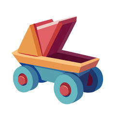 Wooden Baby Cart Toy