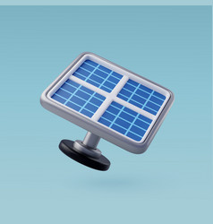 3d Solar Panel Energy Green Energy Clean Energy