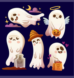 Halloween Ghost Collection Design