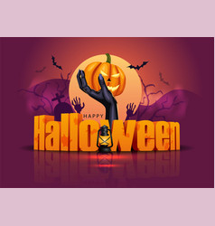 Happy Halloween Party Poster Design