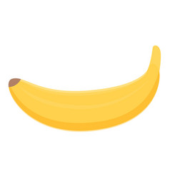 Banana Icon Cartoon Bunch Fruit