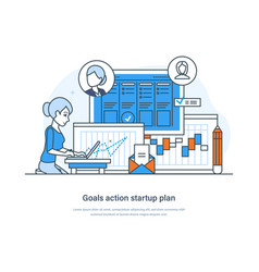 Goals Action Startup Plan Business Strategy