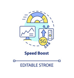 Speed Boost Concept Icon