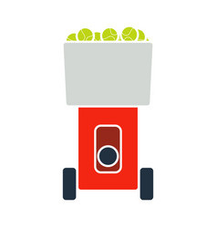 Tennis Serve Ball Machine Icon