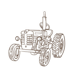 Ursus C 4011 Drawn In Lines