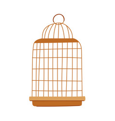 Vintage Bird Cage Cartoon