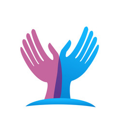 Hands Reaching Out For Help Charity Icon