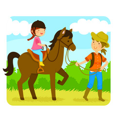 Horse Riding Lesson