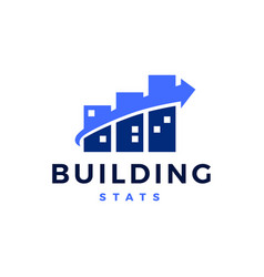 Building Bar Chart Logo Icon