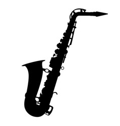 Saxophone Wood Wind Musical Instrument Silhouette