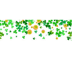 St Patrick Day Abstract Seamless Background