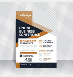 Abstract And Modern Business Conference Flyer