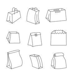 Paper Bag Coloring Page