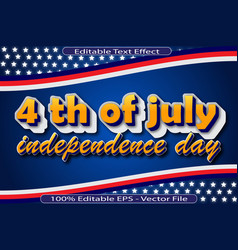 4 Th Of July Independence Day Editable Text