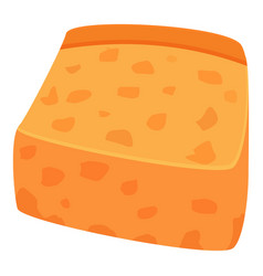 Salt Bread Croutons Icon Cartoon Cubes