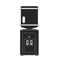 Water Cooler Black Icon