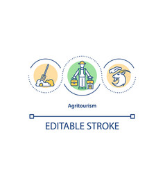 Agritourism Concept Icon