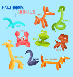 Balloon Animals Isolated