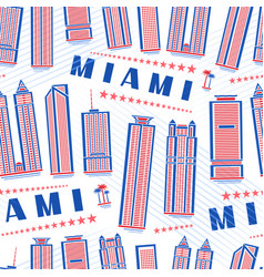 Miami Seamless Pattern