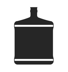 Water Cooler Black Icon