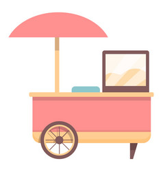 Ice Cream Snack Icon Cartoon Street Food