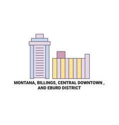 United States Montana Billings Central Downtown