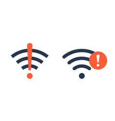 Wifi Bad Connection Problem Icon Lost Network